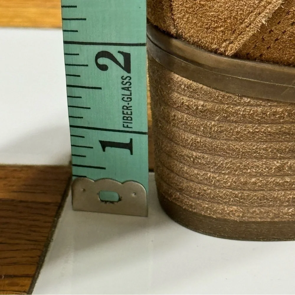 Franco Fortini Darcie Suede/Leather Slip On Ankle Booties Size 6 Women